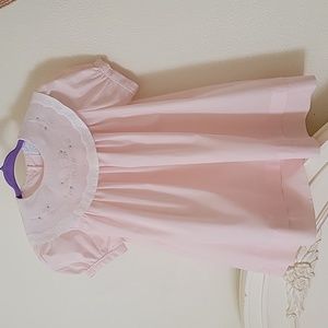 Embroidered Collar dress 2t